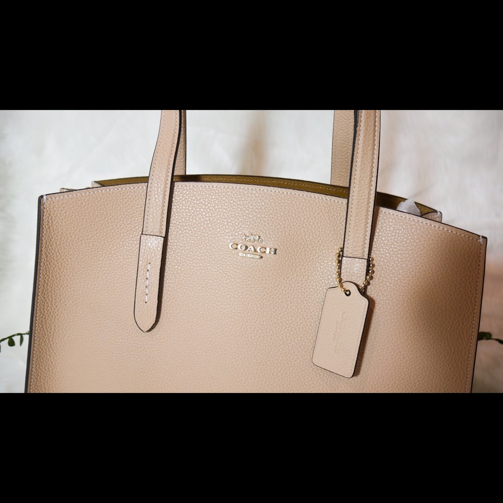 COACH - Charlie Carryall (Beechwood/Light Gold)